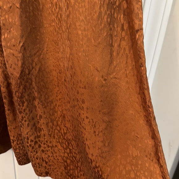 ALC Jameson Silk Cropped Culottes Animal Print Size 4 - Picture 11 of 13